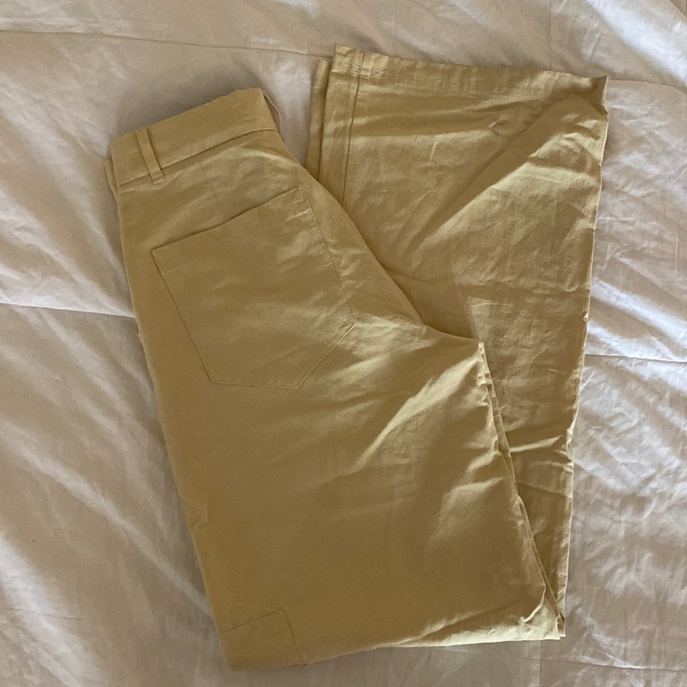 Zara yellow cargo pants - XS